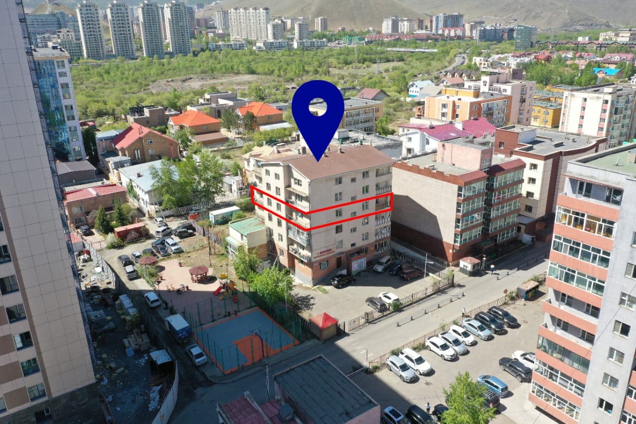 Удирдлагын Академын урд 6 өрөө худалдана